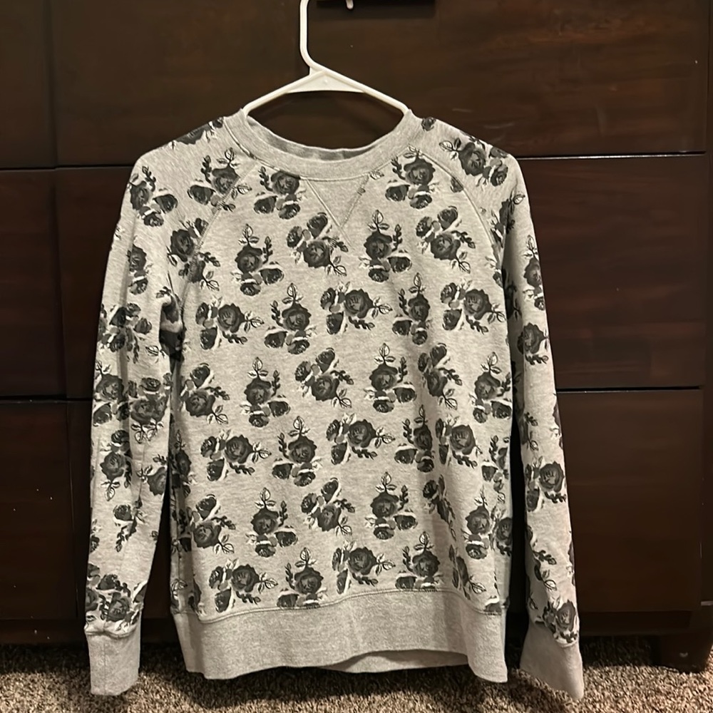 The Northface (gray/floral) size medium, excellent condition, $20/OBO